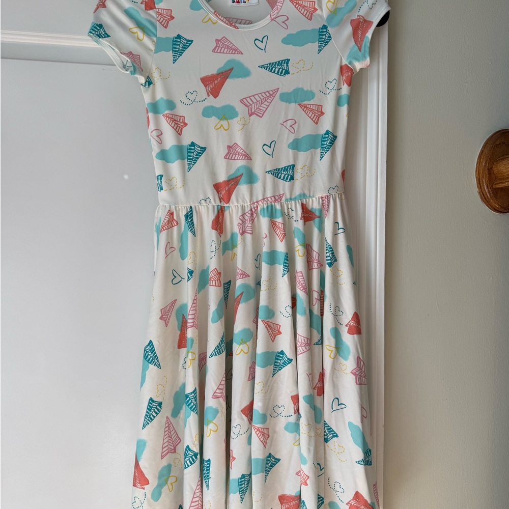 Dot Dot Smile Kids Dress with Colorful Patterns